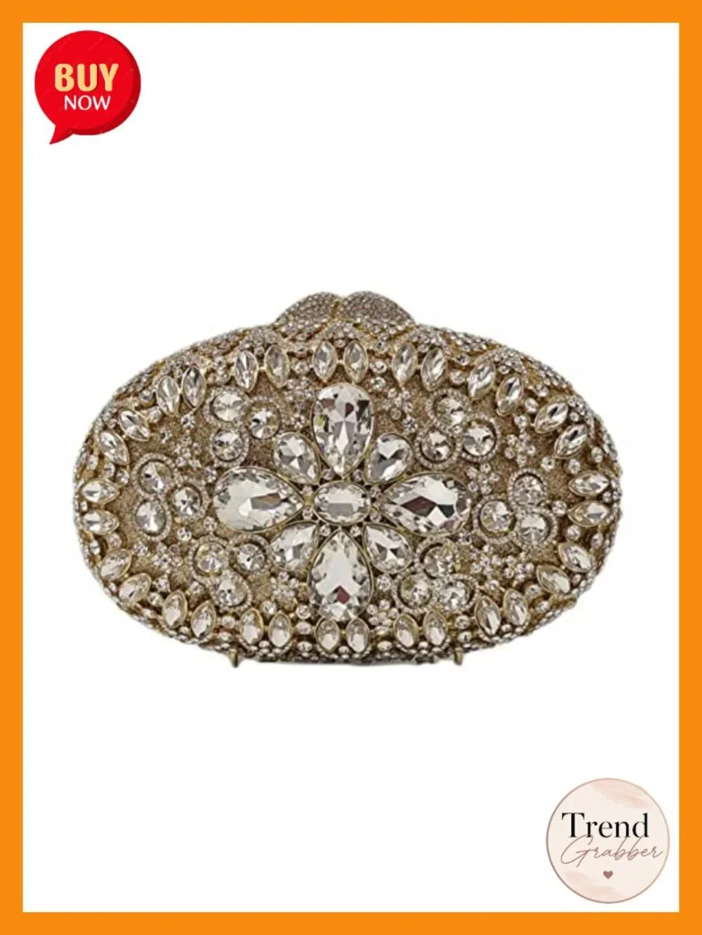 Luxury Rhinestone Clutch Women Evening Bag Sparkly Party Wedding Purse Faux